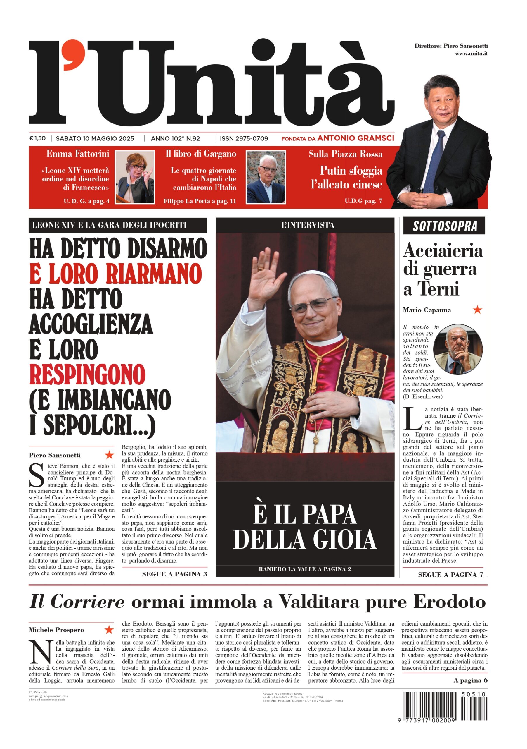 Il Papa della gioia